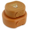 Set van 2 snackdoosjes - Snack box with clip - Mr. Fox